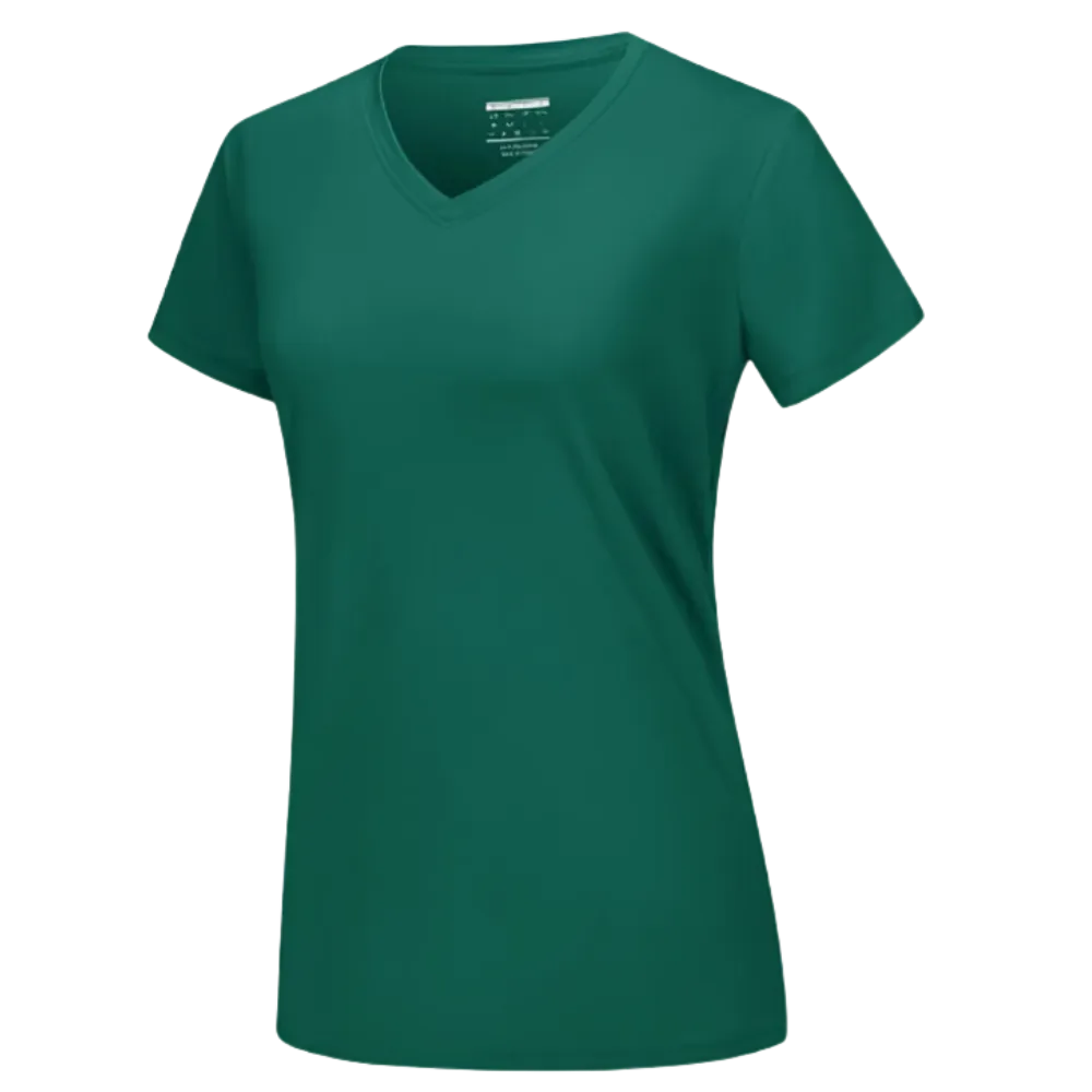 Instant Cooling V-neck Shirts Women