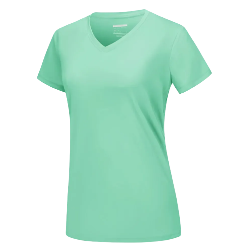 Instant Cooling V-neck Shirts Women