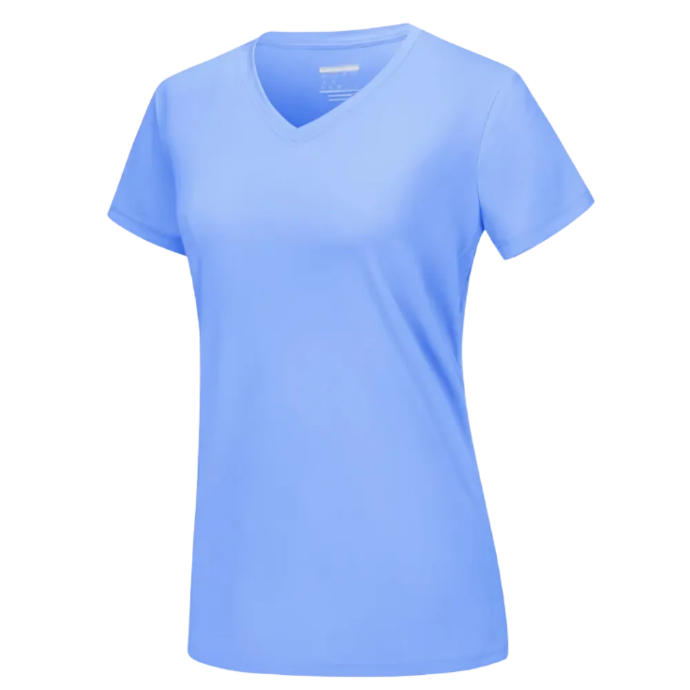 Instant Cooling V-neck Shirts Women