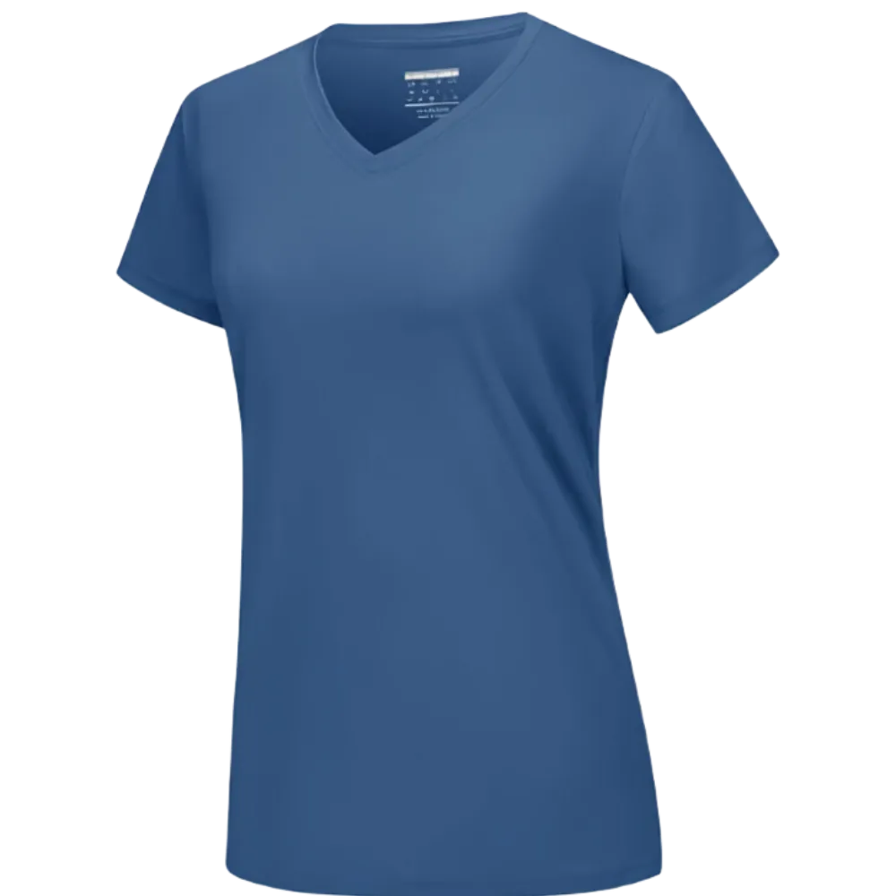 Instant Cooling V-neck Shirts Women