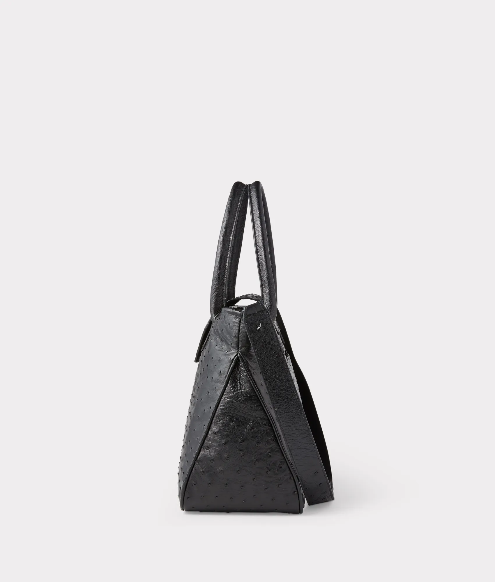 Large Roma Exotic Tote :: Black