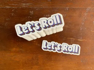 Let's Roll Sticker - BJJ Vinyl Decal