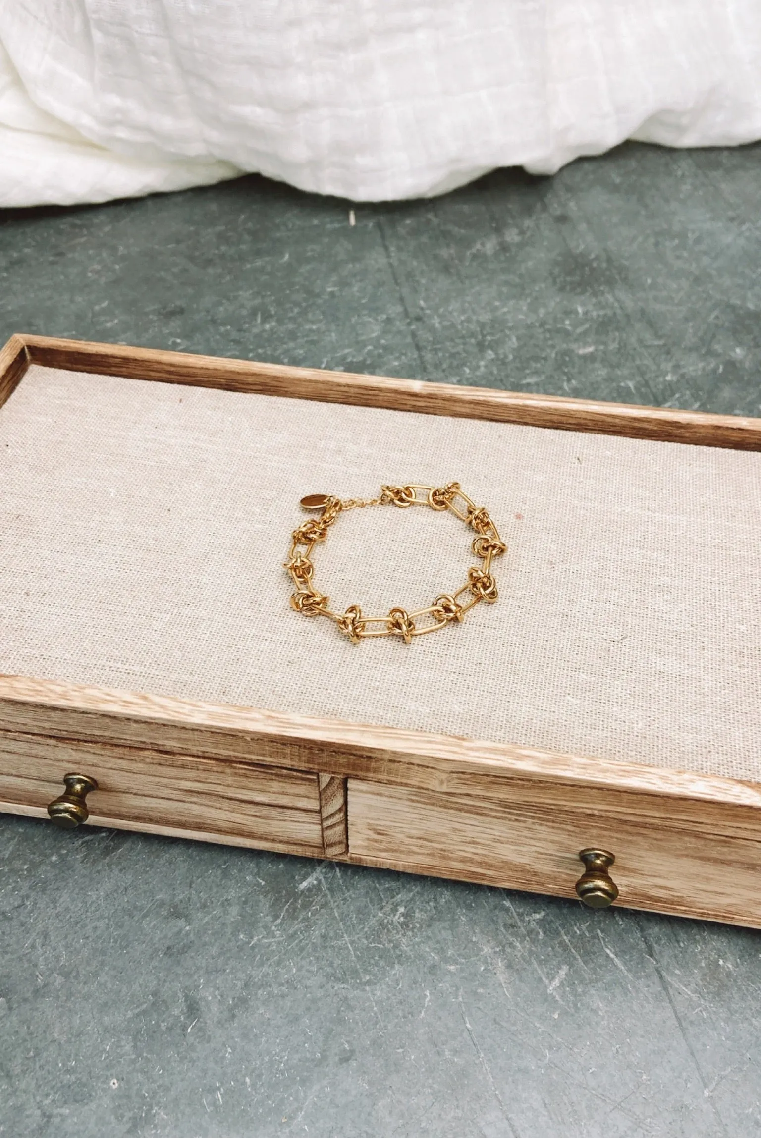 Logan Knot Chain Bracelet - FINAL SALE