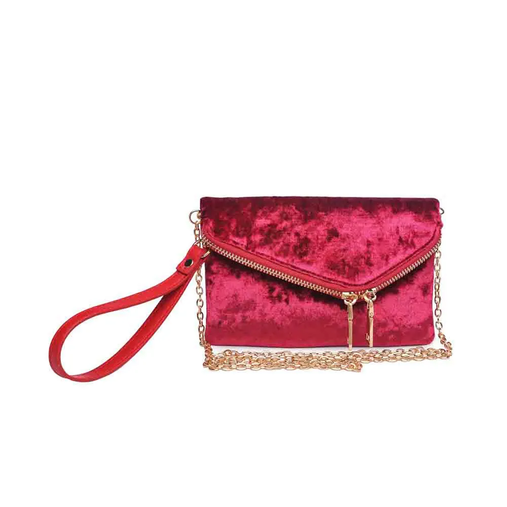 Lucy - Velvet Wristlet