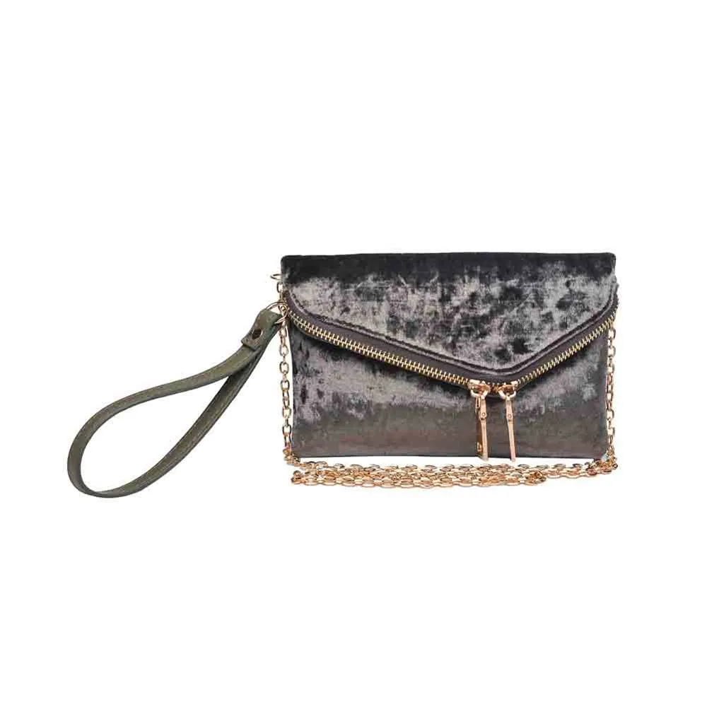 Lucy - Velvet Wristlet