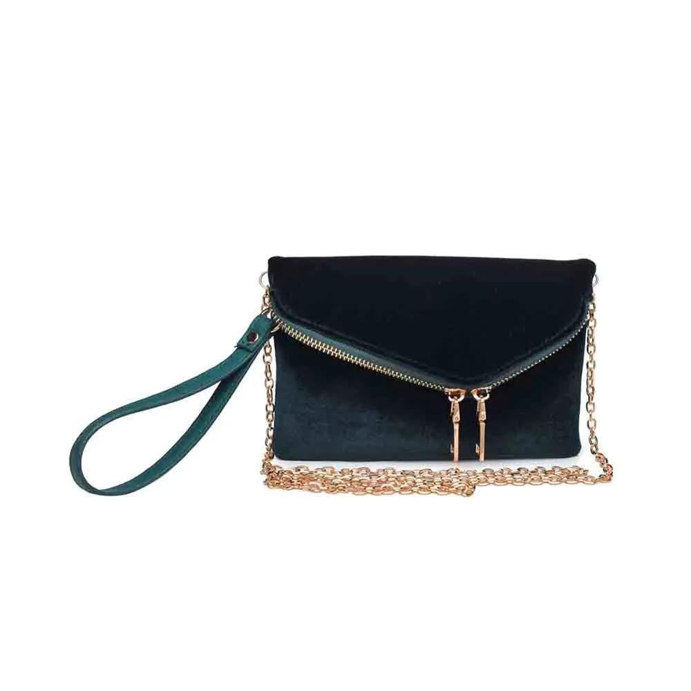 Lucy - Velvet Wristlet