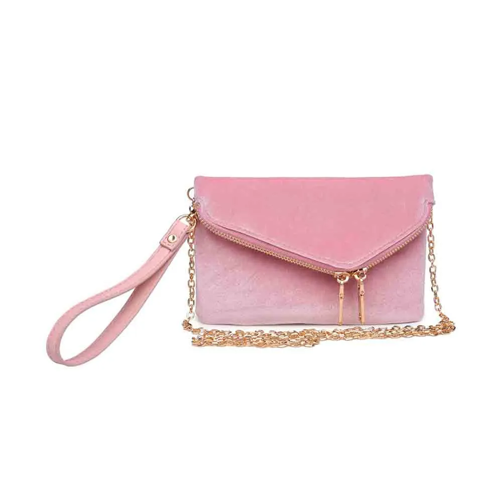 Lucy - Velvet Wristlet