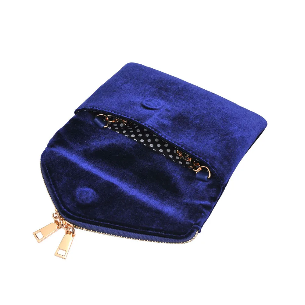 Lucy - Velvet Wristlet