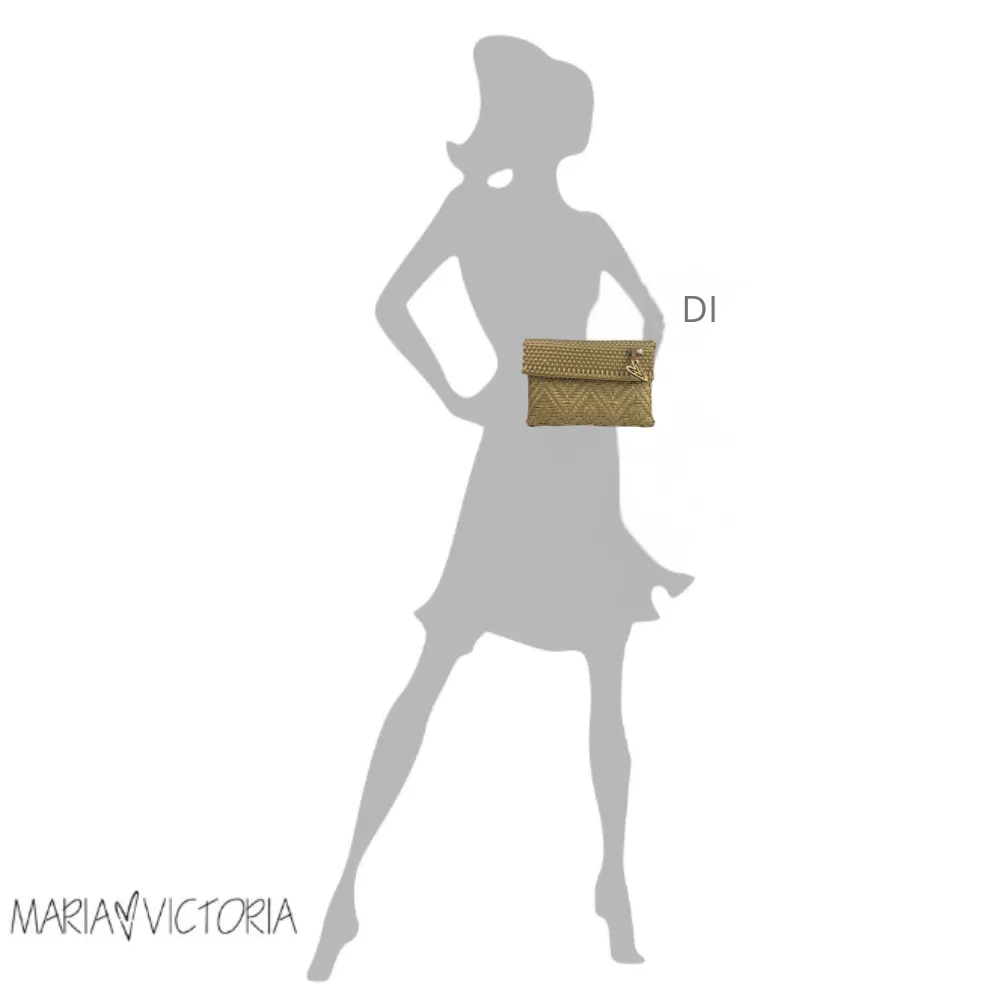 Maria Victoria | Eros DI | Upcycled, Handwoven, Clutch