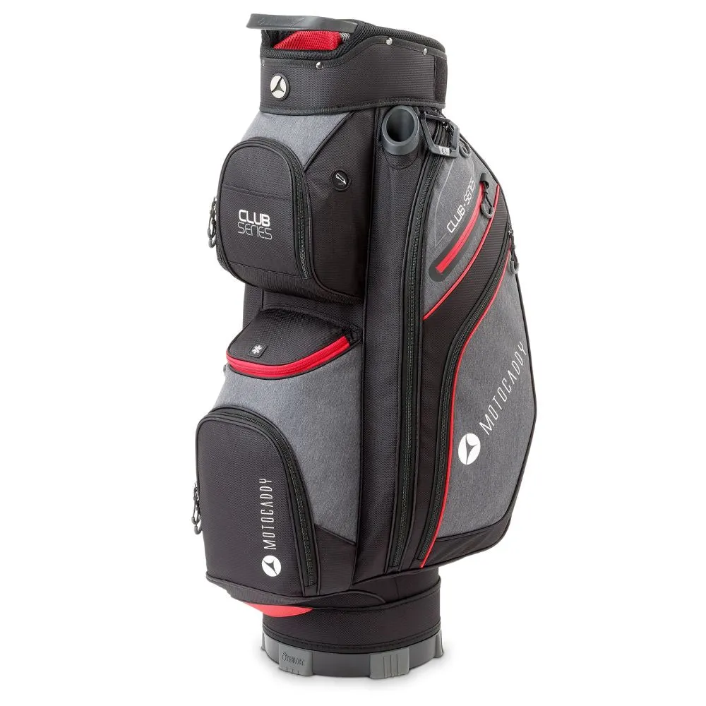 Motocaddy Club Series Golf Cart Bag 2024 - Black Red