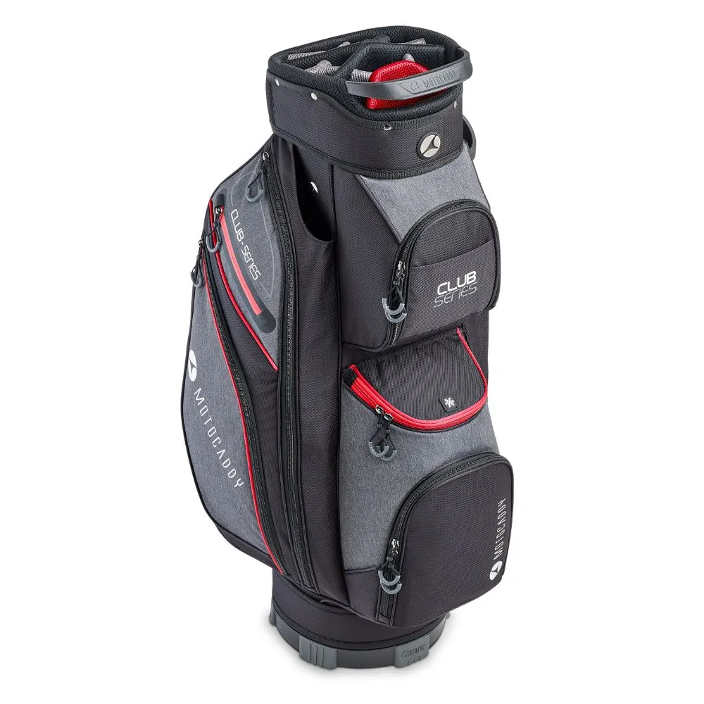 Motocaddy Club Series Golf Cart Bag 2024 - Black Red