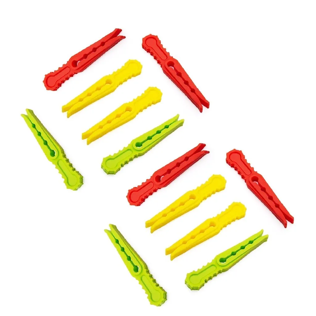 Multipurpose Plastic Clips for Clothes & Plastic Bags