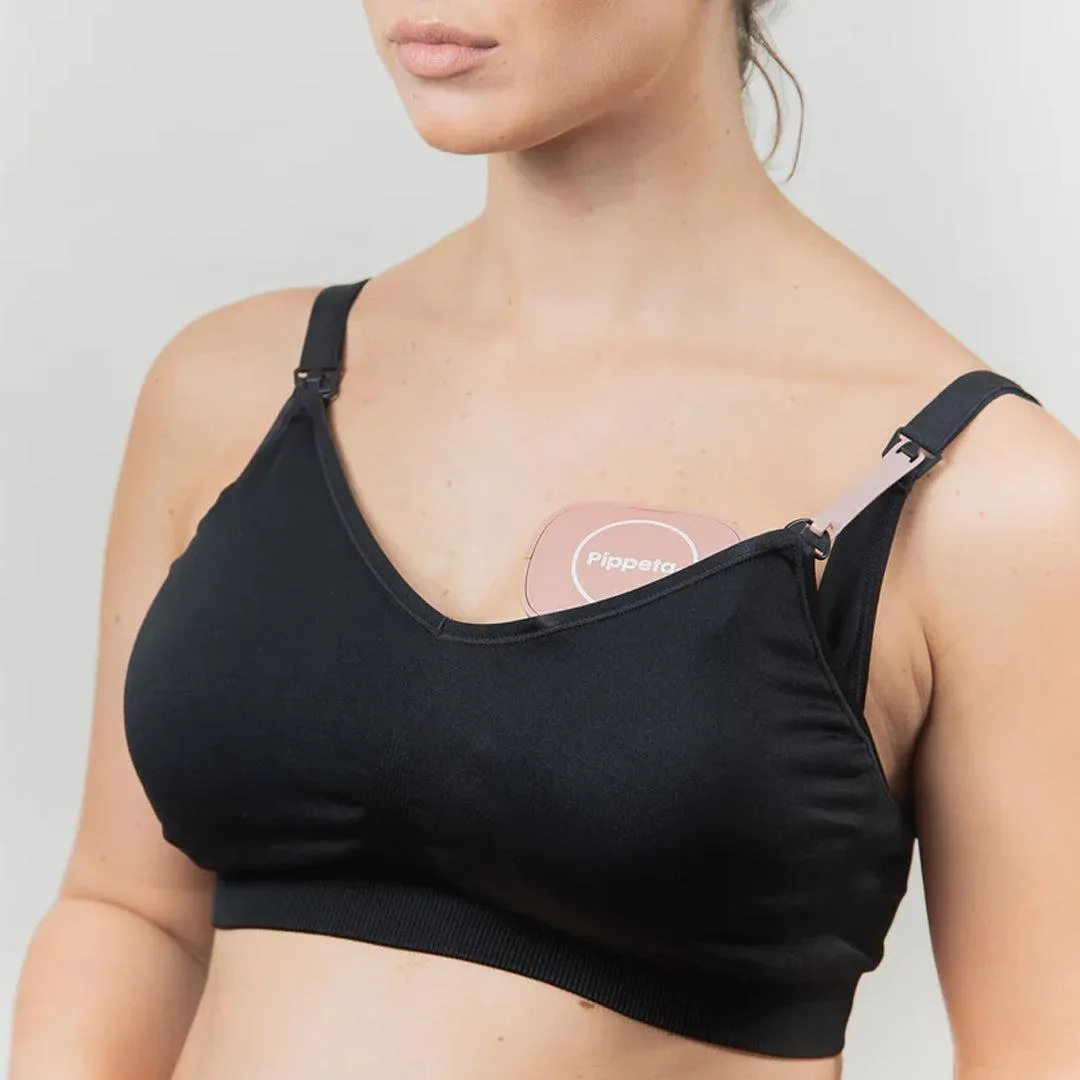 Pippeta LED Wearable Hands Free Breast Pump - 2 Pack - Ash Rose