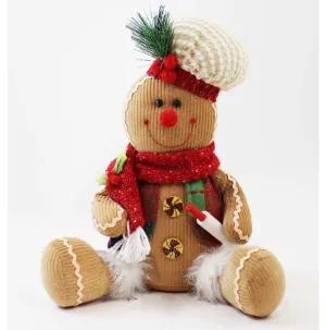 Plush Sitting Gingerbread