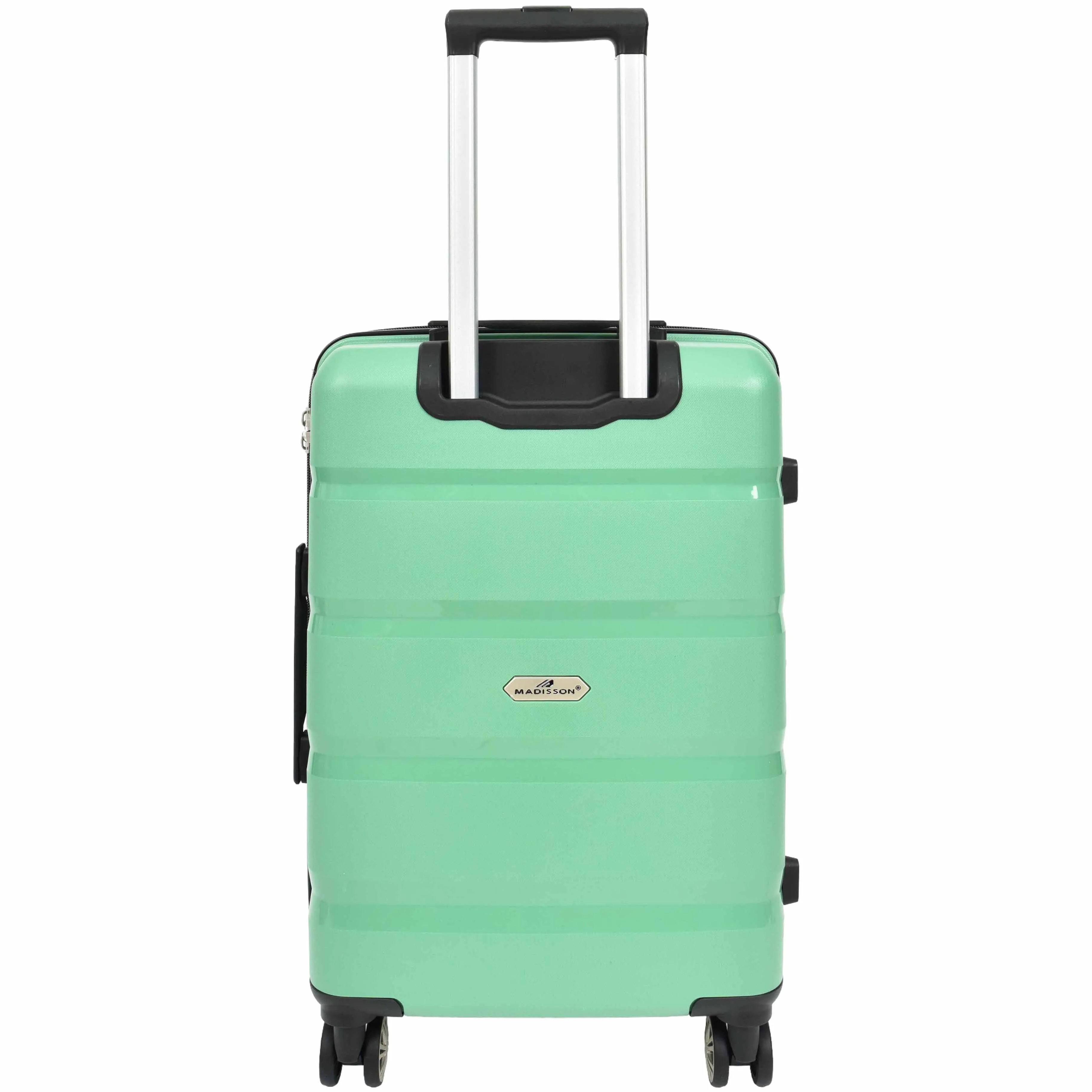 PP Hard Shell Luggage Expandable Four Wheel Suitcases Cygnus Lime