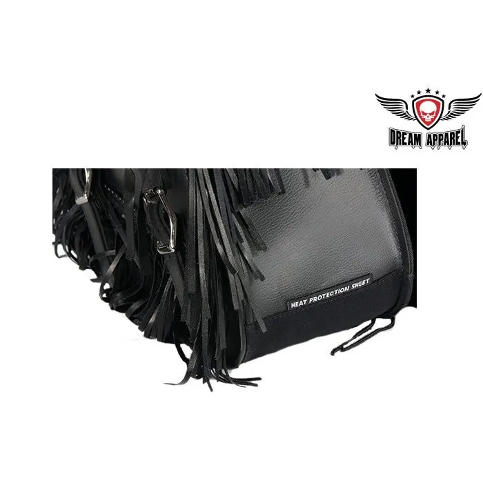 PVC Motorcycle Saddlebag With Quick Release