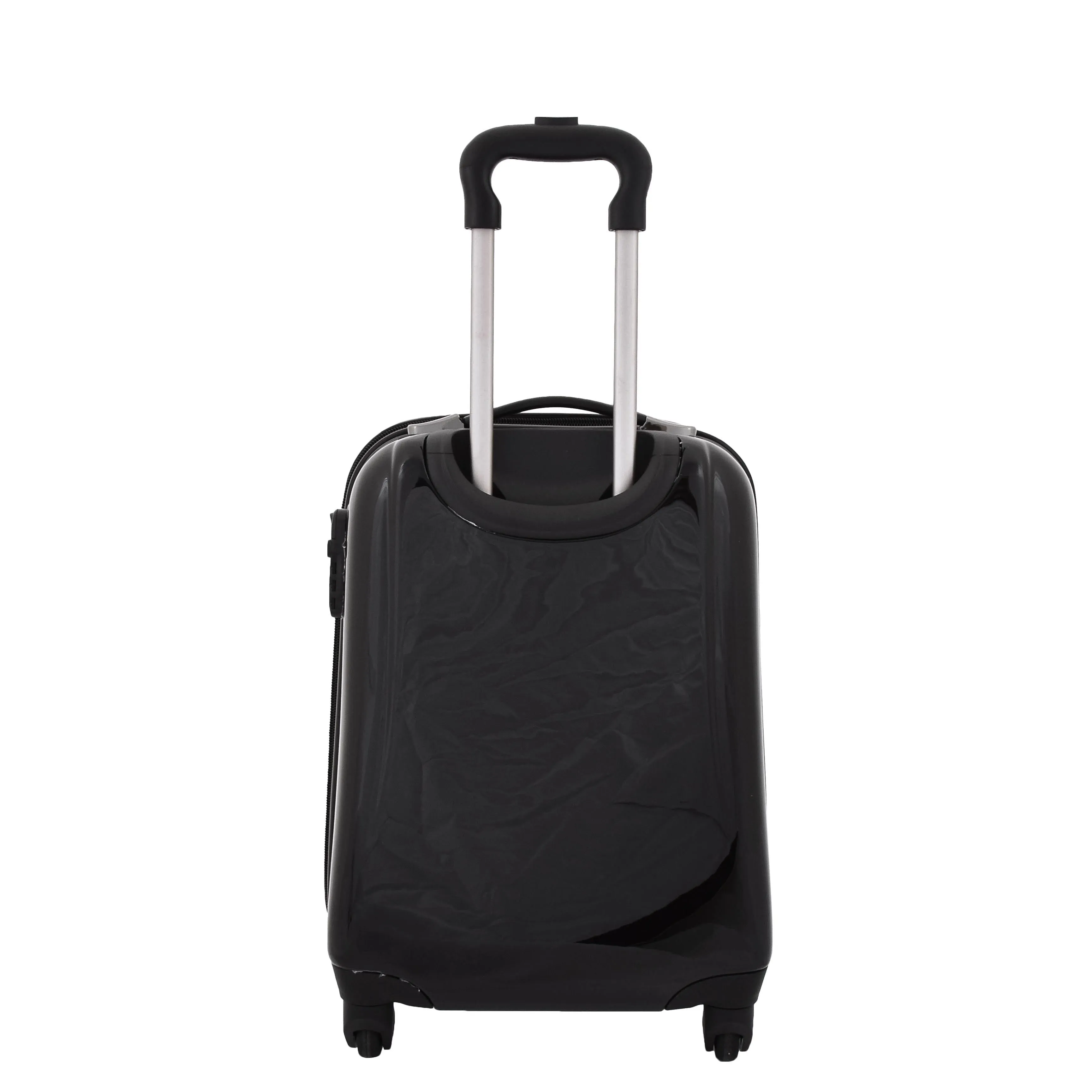 Robust Hard Shell Suitcase Stack Up Man Print 4 Wheel Luggage Bags