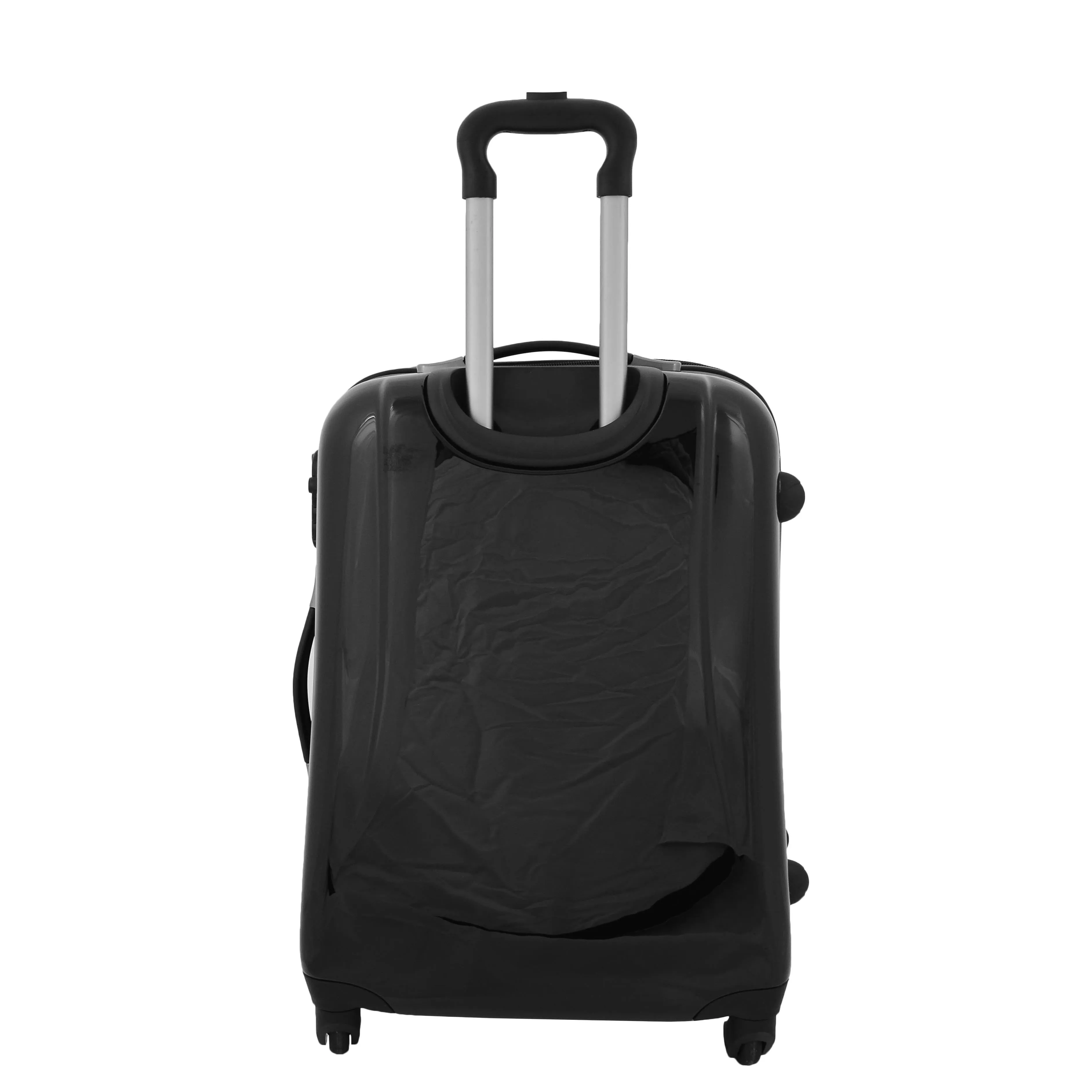 Robust Hard Shell Suitcase Stack Up Man Print 4 Wheel Luggage Bags