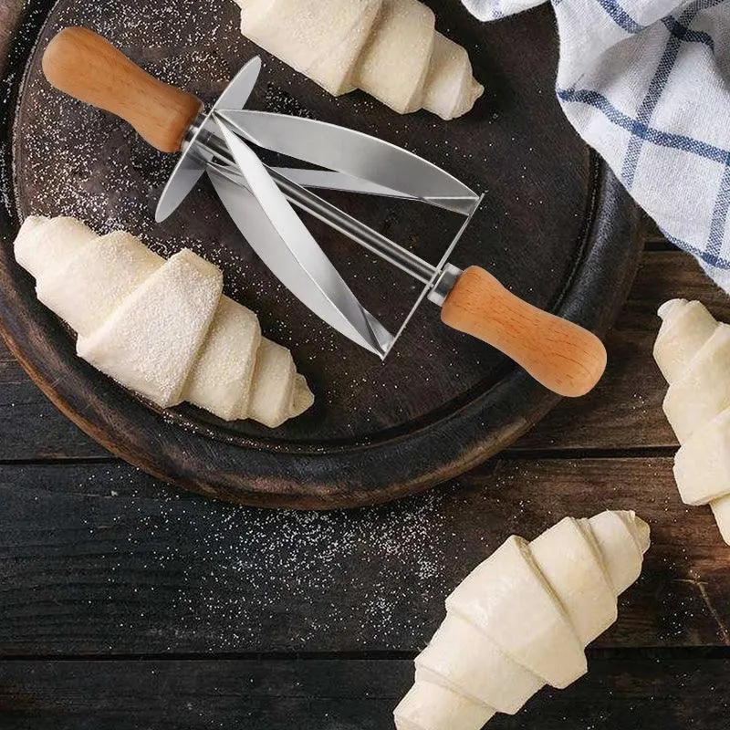 Rolling Cutter For Croissant Making
