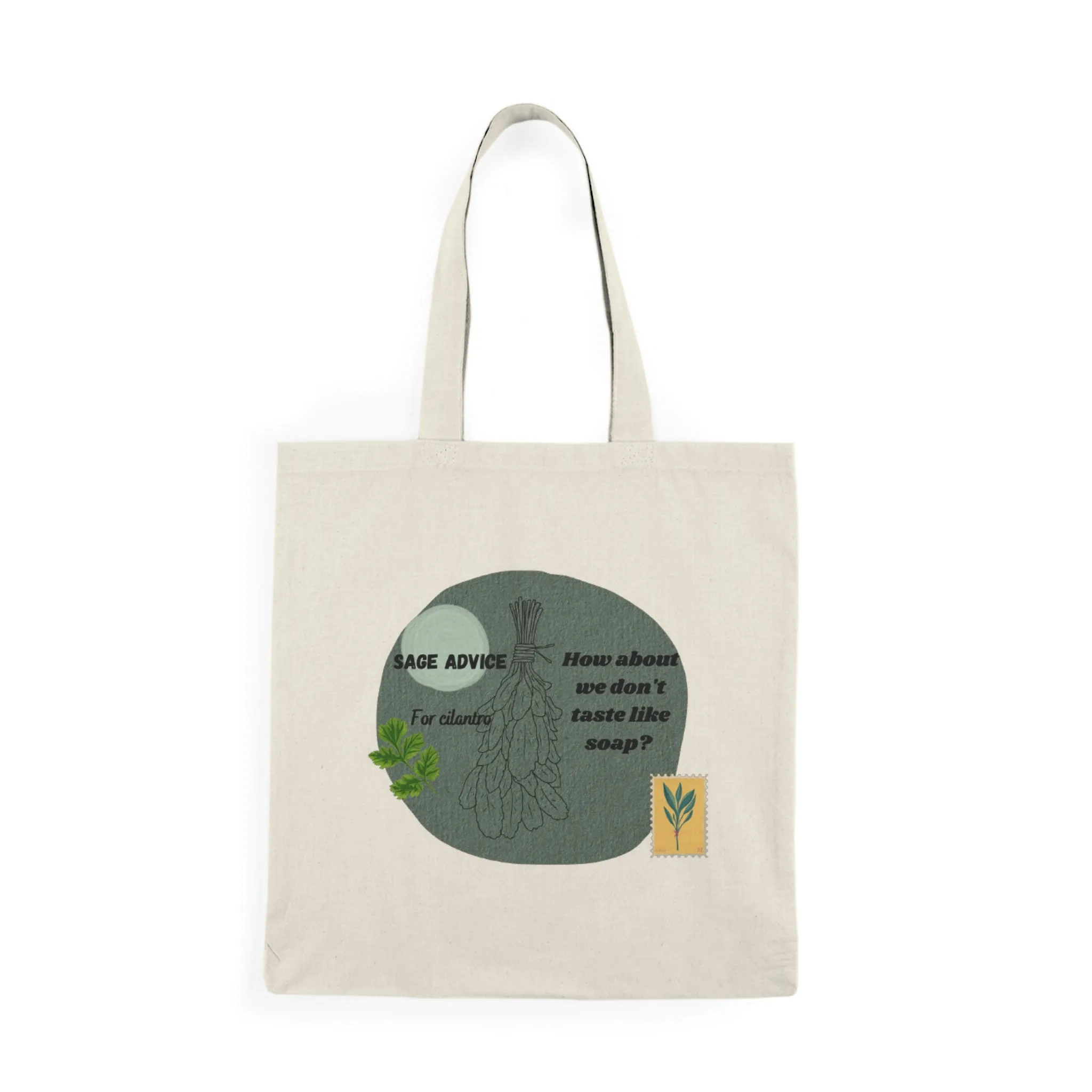 Sage Advice - Soap Natural Tote Bag