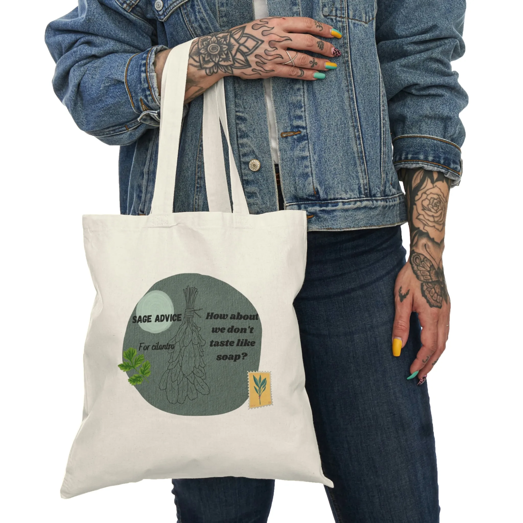 Sage Advice - Soap Natural Tote Bag