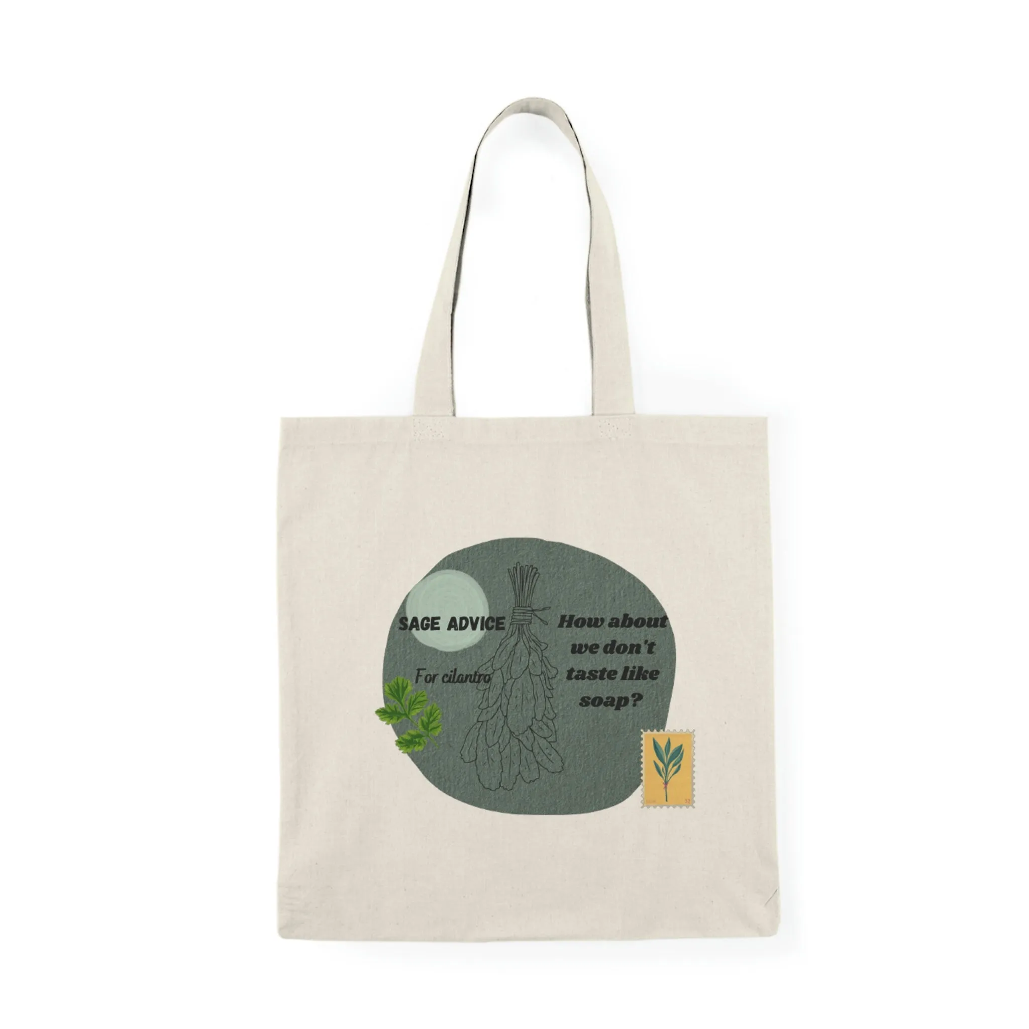 Sage Advice - Soap Natural Tote Bag
