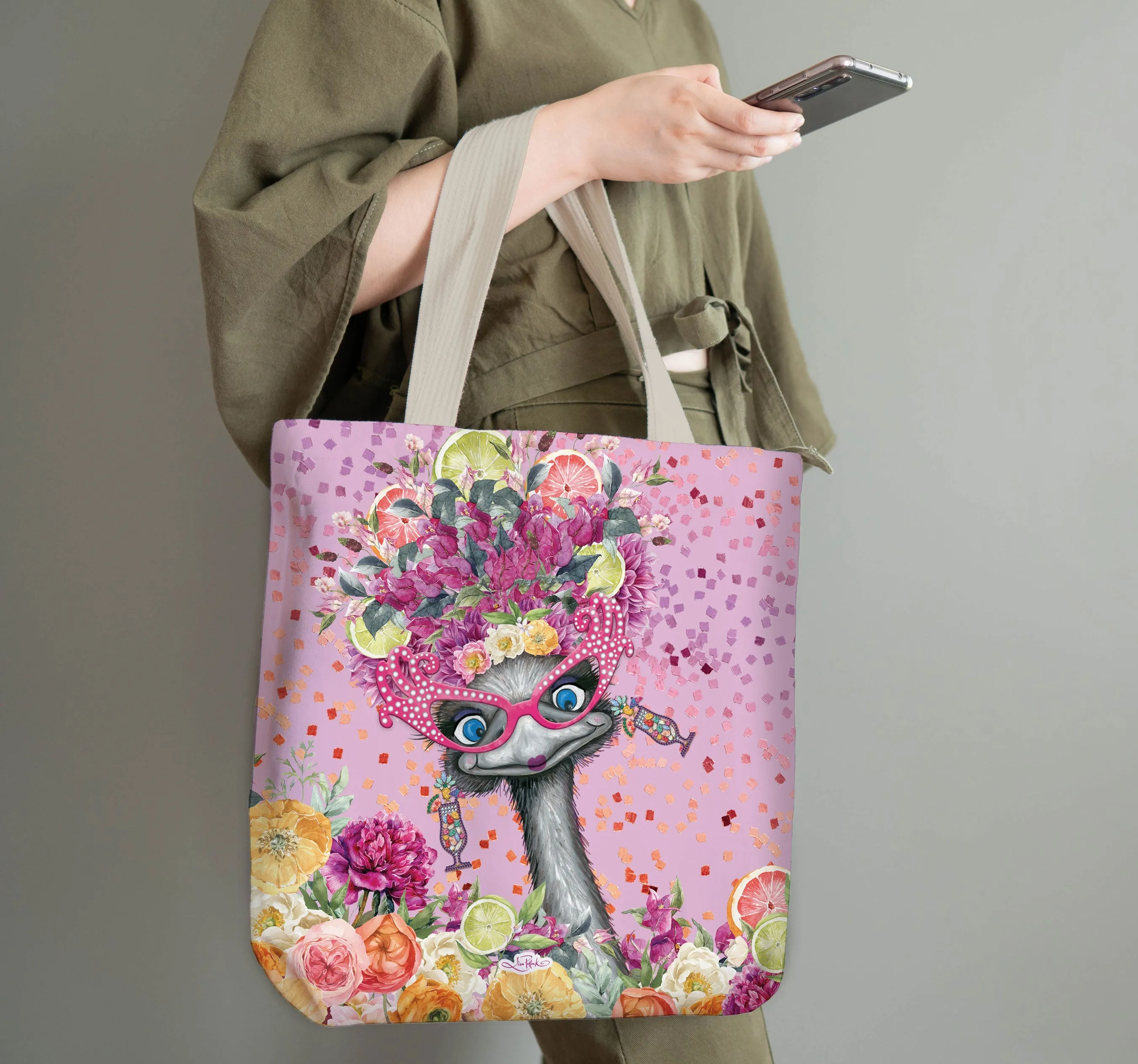 Shopping Tote - Edna Emu