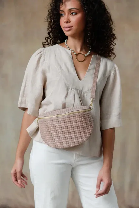 The Katerina Chloe Embossed Sling Bag With Bonus Strap