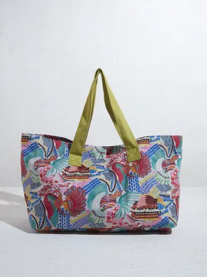 Westside Home Multicolour Printed Tote Bag