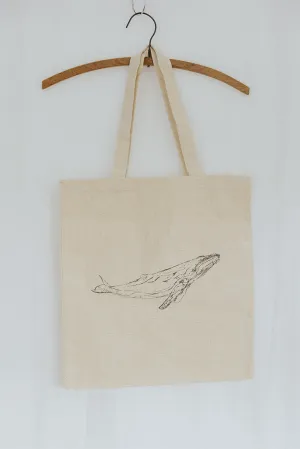 Whale Tote Bag