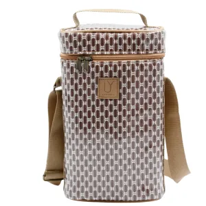 Wine Cooler - African Tweed Brown
