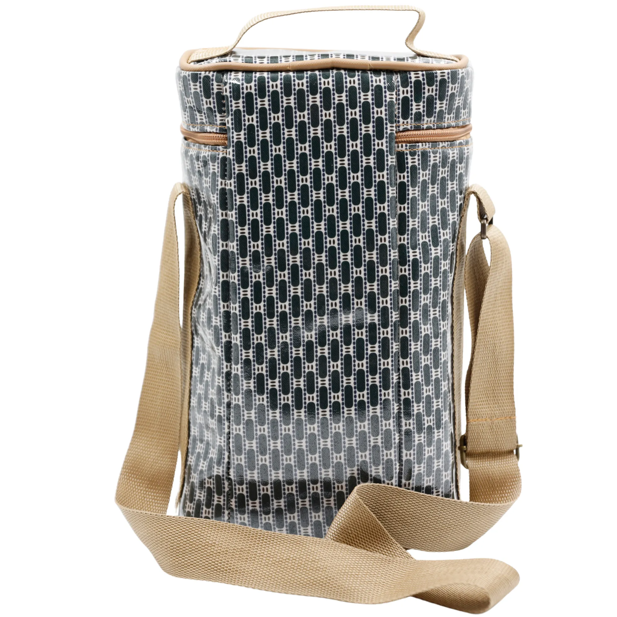 Wine Cooler - African Tweed Green